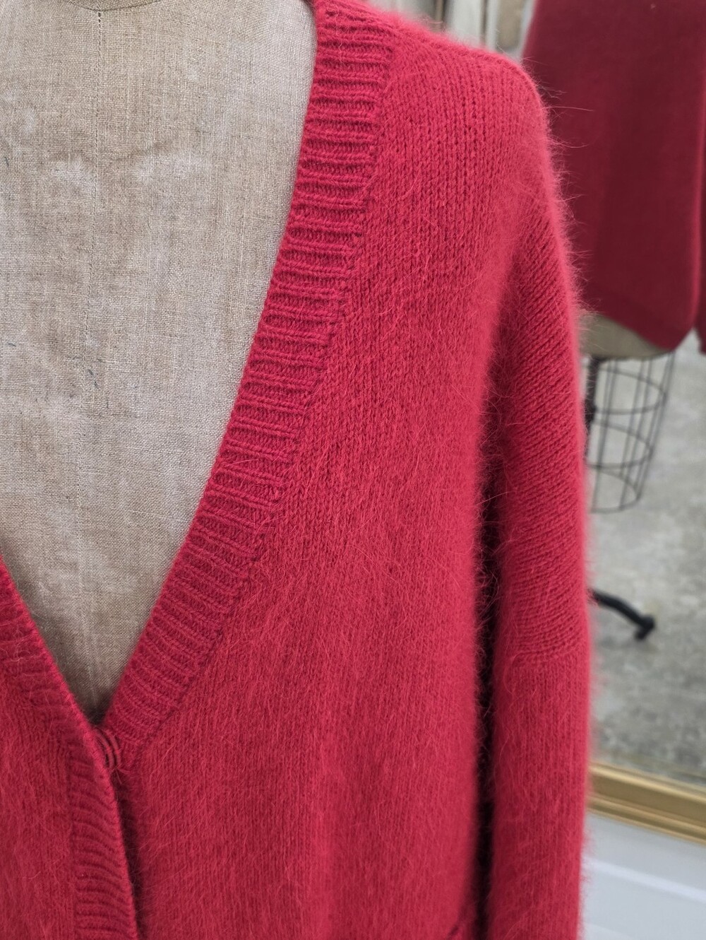 Pola & Romo Angora Cardigan